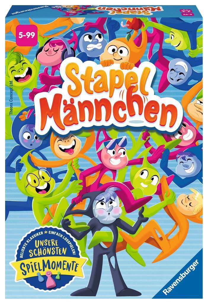 Ravensburger 20854 Stapelmännchen - Geschicklichkeitsspiel für 1-4 Spieler ab 5 Jahren