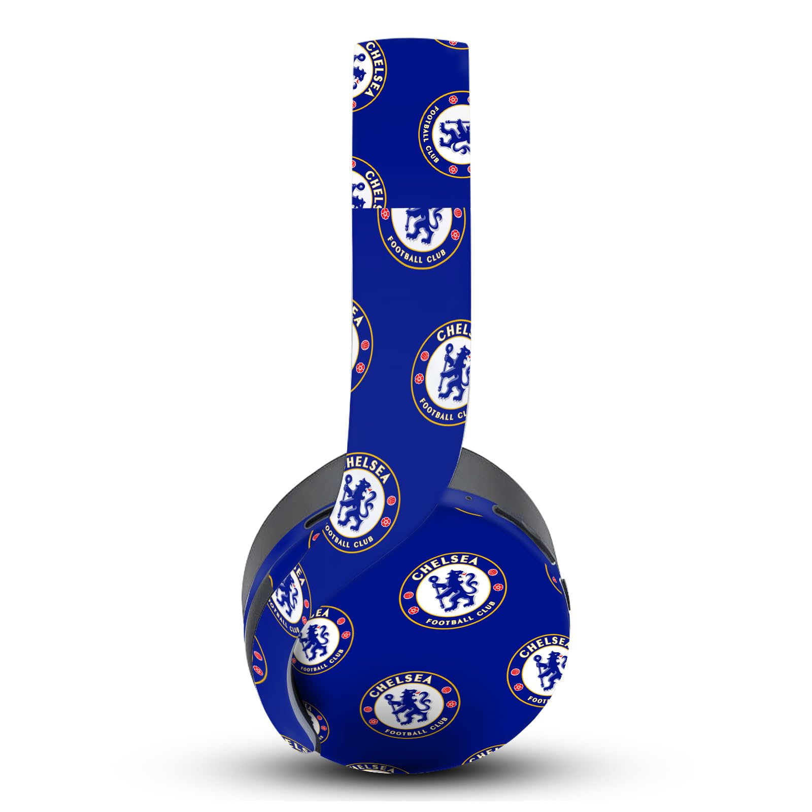 Head Case Designs Officially Licensed Chelsea Football Club Logo Pattern Art Vinyl Sticker Skin Decal Cover Compatible with Sony PlayStation PS Pulse 3D Headset