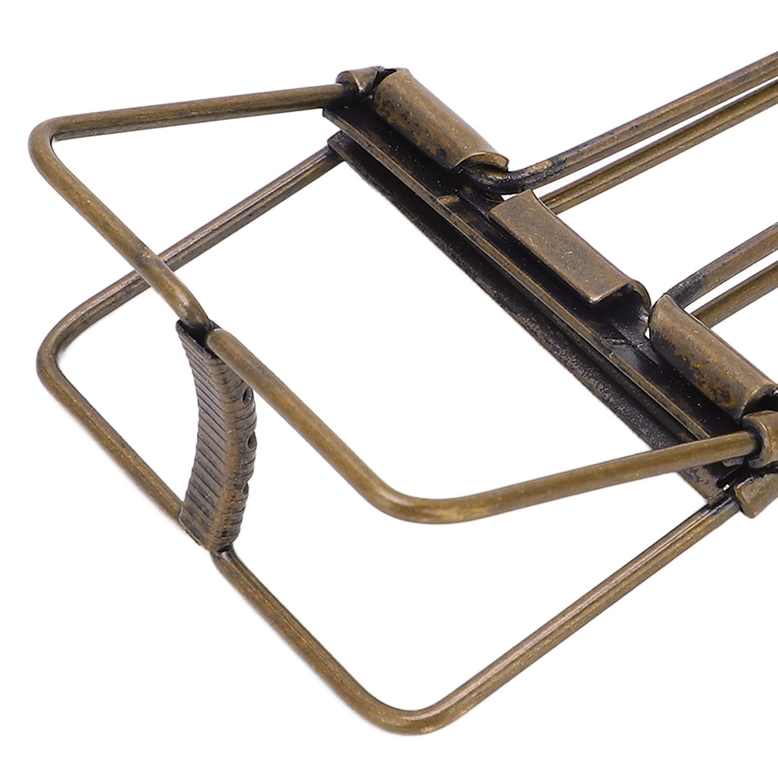 Wakects Fermagli per Binder Clip, Graffette per Carta, Clip Metalliche Forate, 30 Pezzi, Multiuso con Design Semplice per Documenti, Biglietti, Vestiti (Bronzo)