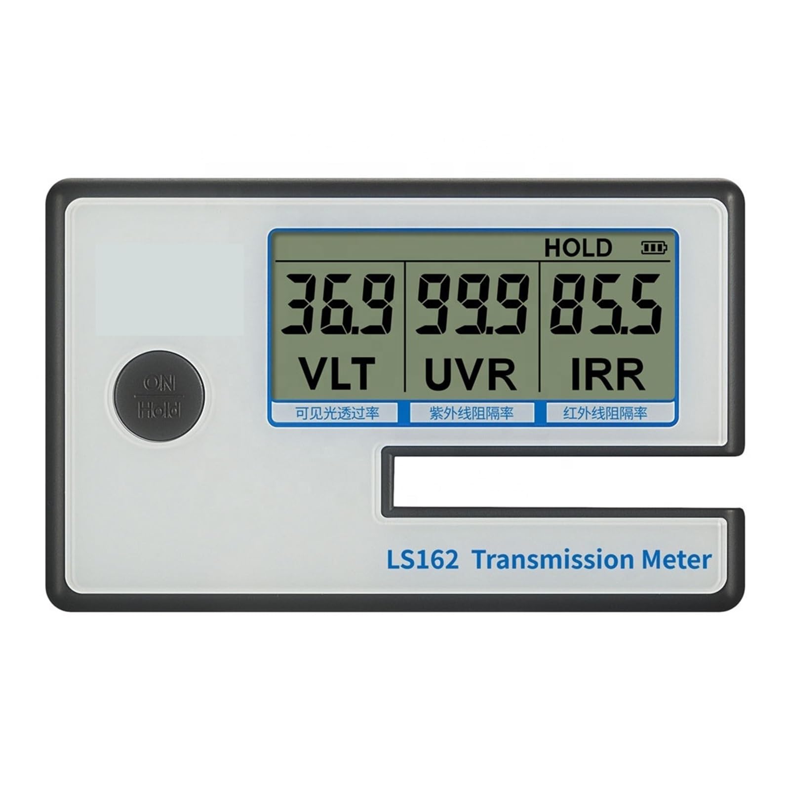 Espectrofotómetro, Medidor De Transmisión Tinte Ventanilla Portátil Mide El Rechazo IR Tasa Bloqueo UV Transmitancia Luz Visible
