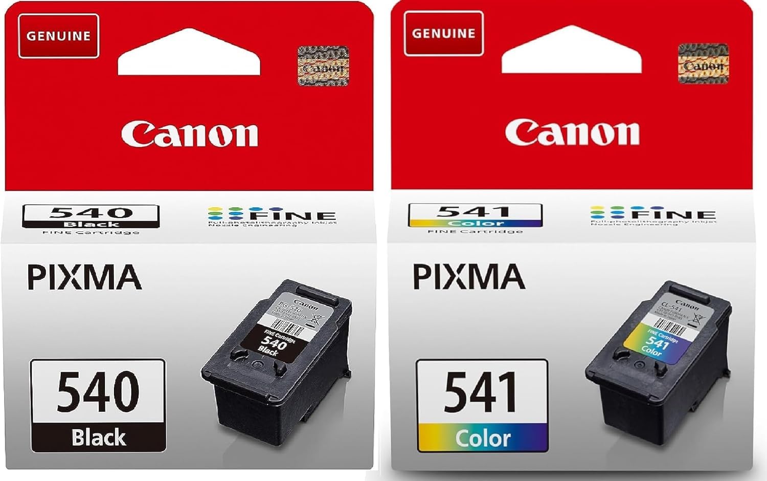Canon INK CARTRIDGE MULTI BK/CL/PG-540/ CL-541 5225B007, Black + Colour, One Size
