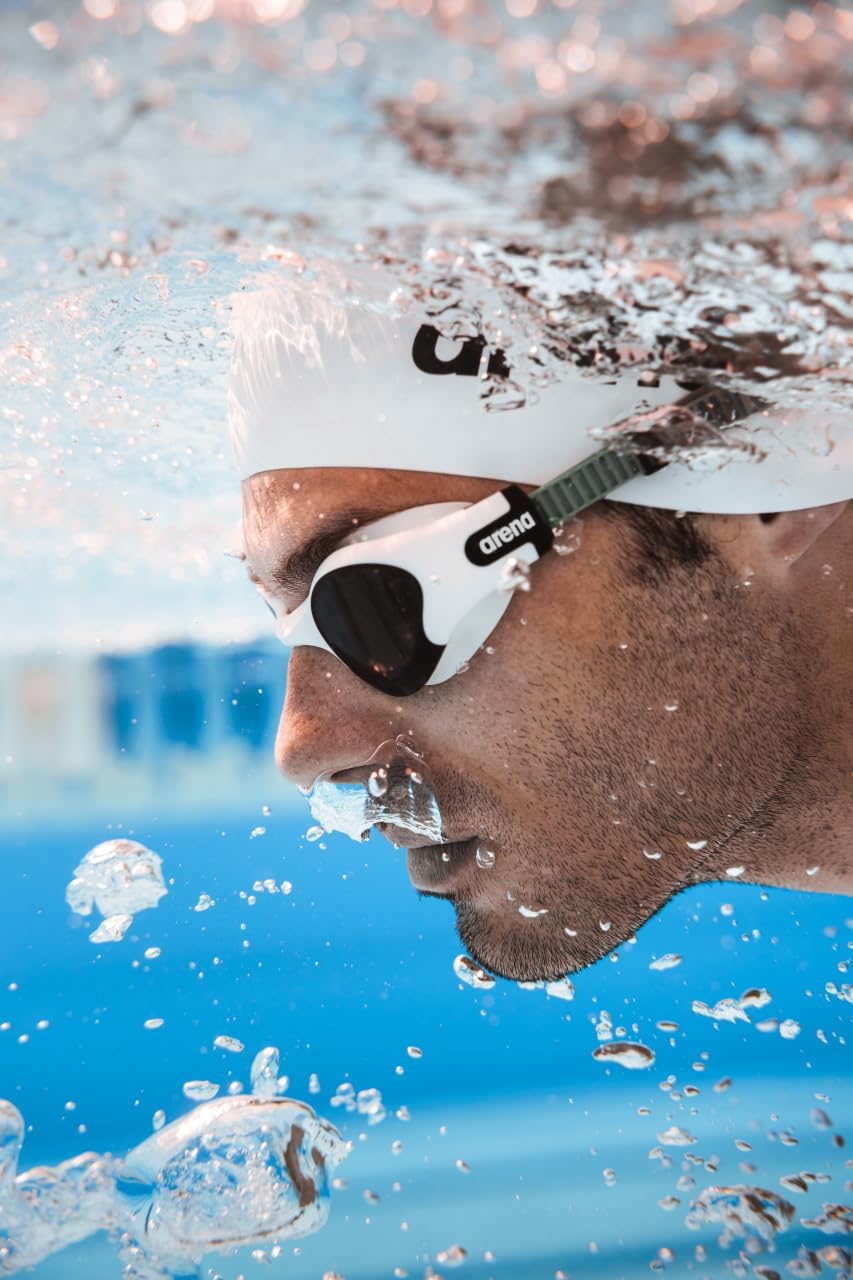 ARENA The One Plus - Gafas de natación unisex para adultos, ajuste hermético, sellos a prueba de órbitas, revestimiento antivaho, fitness, nadadores, triatletas