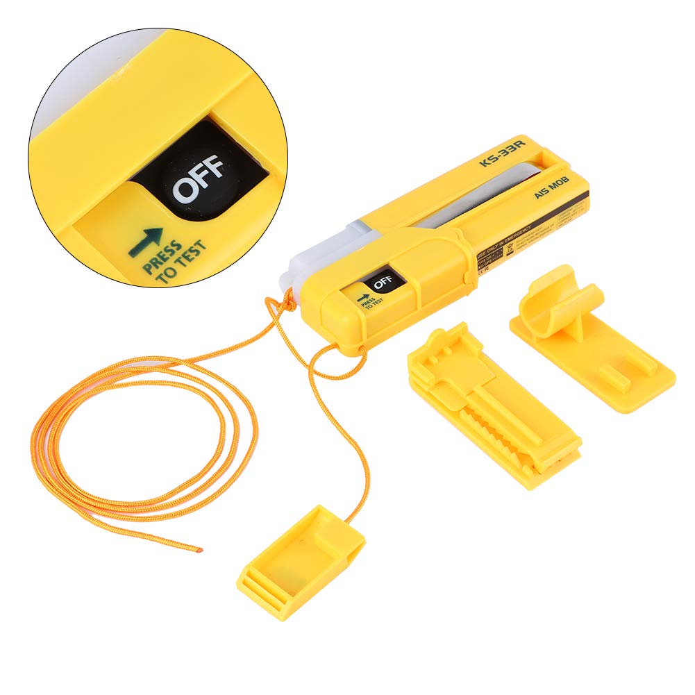 Balise de Localisation Personnelle Portable AIS‑MOB Gilet de Sauvetage de Survivant de Sauvetage à la Mer SOS GPS Outil de Survie en Mer