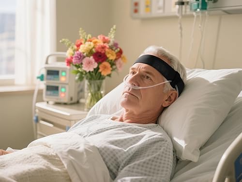 Miniatura 9 de 4 diademas de cánula nasal de oxígeno, evita el movimiento, protector de oído de tubo de oxígeno, diadema para sostener tubos de oxígeno, tubo de