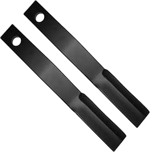 Replacement Land Pride Rotary Cutter Blades, 820-198C Lawn Mower Blades and Compatible Rotary Replacement Blades for Brush Mowers RCF2060 RCR1560 RCR1260 RCR1860 RCR2512CTR (2-Pack)