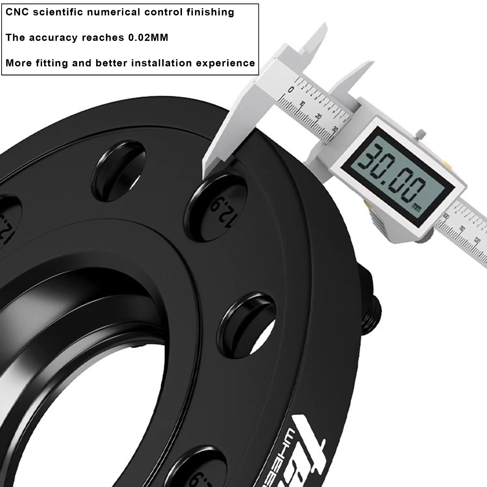 Spurverbreiterung Distanzscheiben Für Land Für Rover Für Defender Für Discovery 5 Für Sport Für 3/4 Für LR3 Für LR4 2PCS PCD 5x120 CB 72,6 Rad Spacer Adapter(Spacer 20mm)