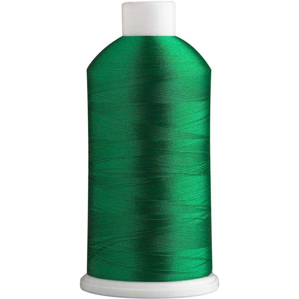 Superpunch SuperB Embroidery Thread 40wt, 5000 m Cone, Simple Green 317