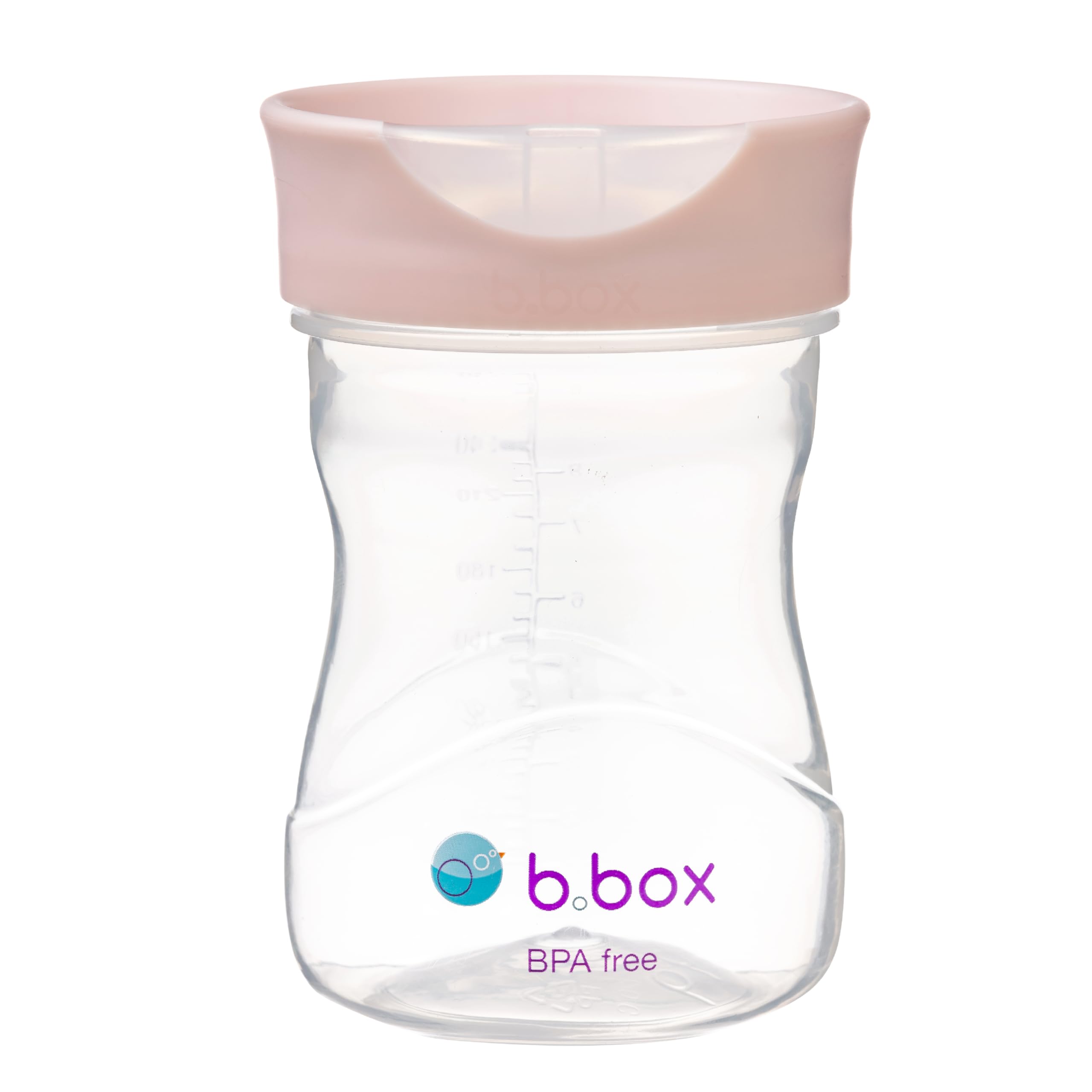 b.box Trinklernbecher - Free-Flow-Öffnung, Übergang von Schnabeltasse zu Trinkbecher Kinder - BPA-frei, für Spülmaschine | Ab 12 M | 240 ml