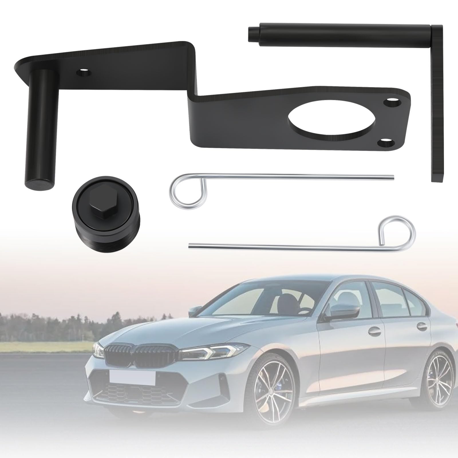 9 STK Dieselmotor Nockenwelle Steuerzeiten Einstellwerkzeug Set kompatibel für BMW N47 N47S N57 N57S 2007-2012 Steuerkette Werkzeug Motor Einstellwerkzeug