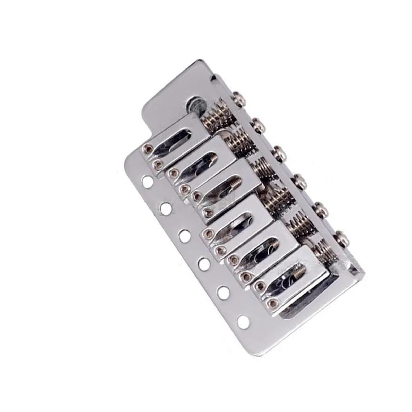 1 Zestaw Chromowany 6 Strun Gitara Elektryczna Mostek Tremolo Z Poprzeczką Akcesoria Gitarowe Części Instrument Muzyczny