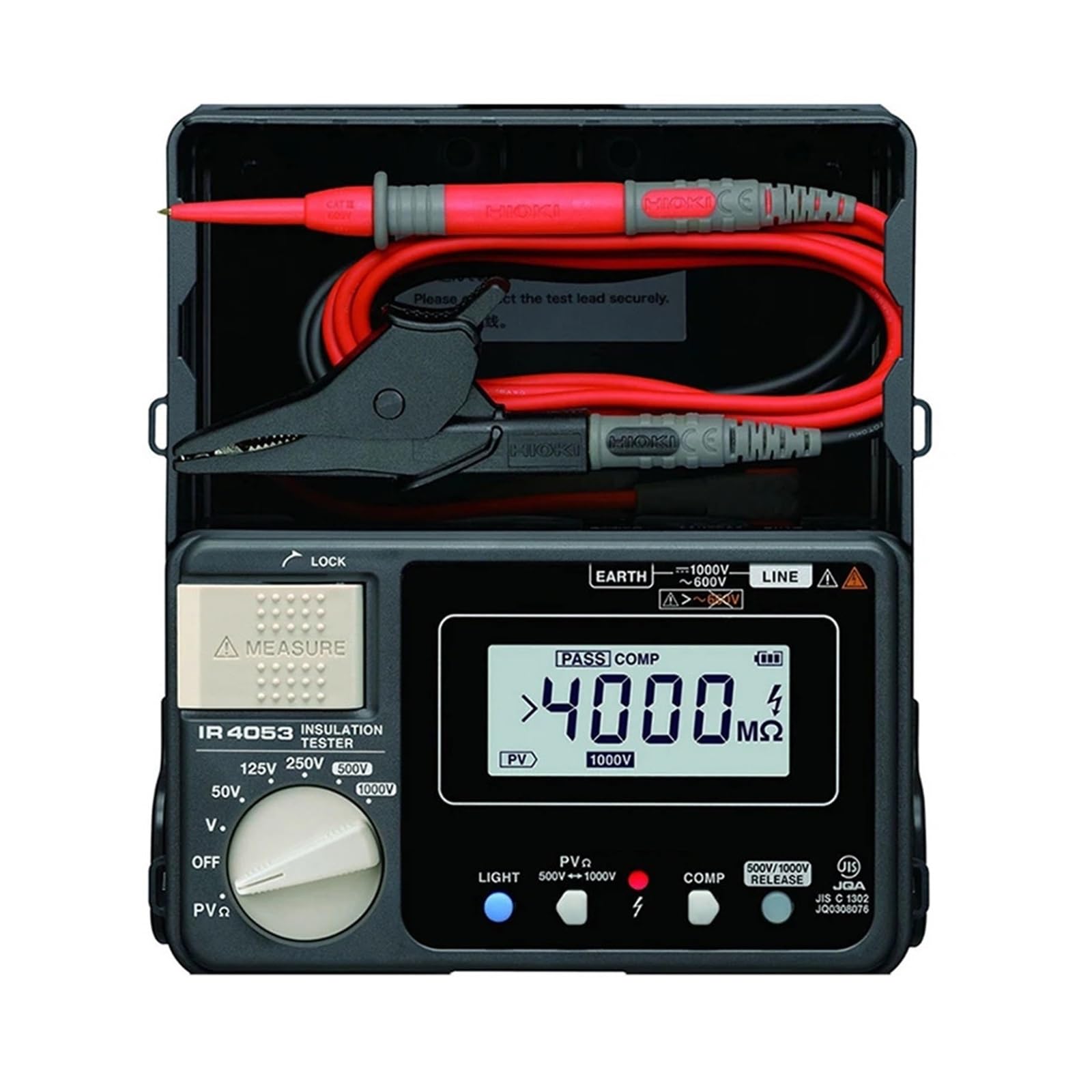 IR4053-10 Tester izolacji cyfrowy do systemów fotowoltaicznych Energia słoneczna Przemysł, Motoryzacja