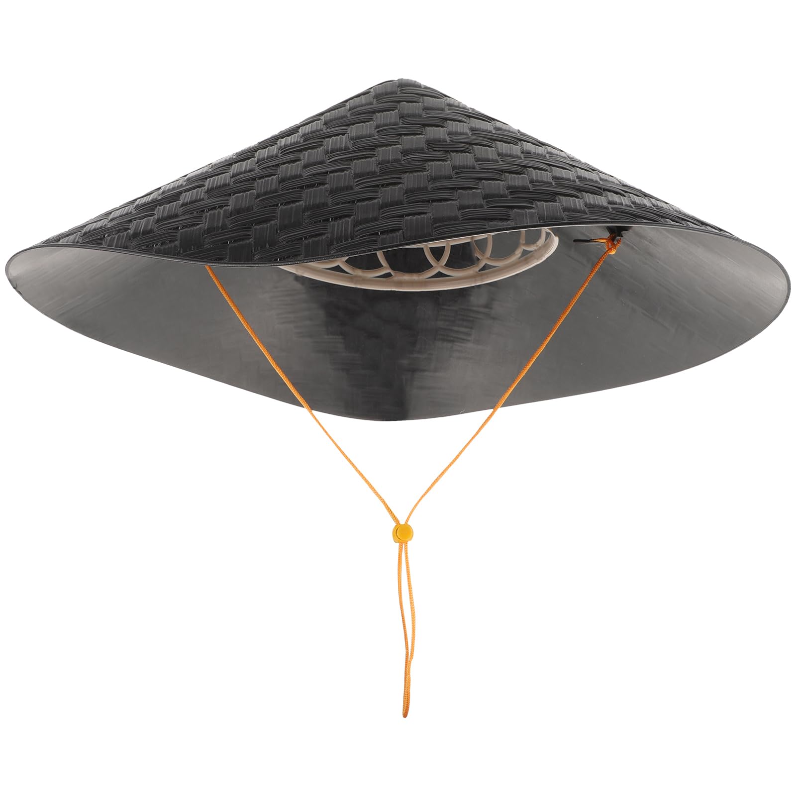 SEWACC Ninja Bamboo Hat, Woven Samurai Hat for Stage Performance and Themed Parties Decorative Cap