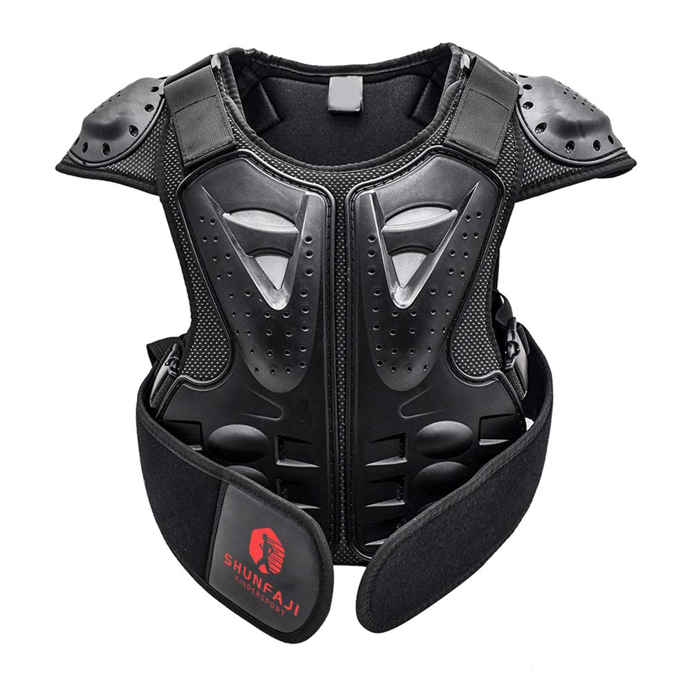 Chaqueta de protección para la espalda y la moto, para niños, con protección para la espalda, para patinaje, esquí, snowboard