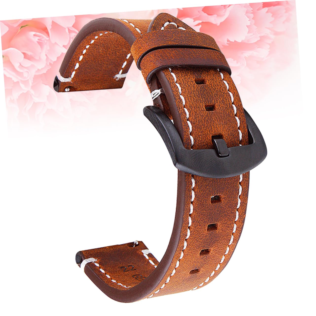 Holibanna 1pc Watch Band Retro Style Strap Compatible and Gear Dark Brown Replacement Wristwatch Accessory Easy to Install and Comfortable to Wear