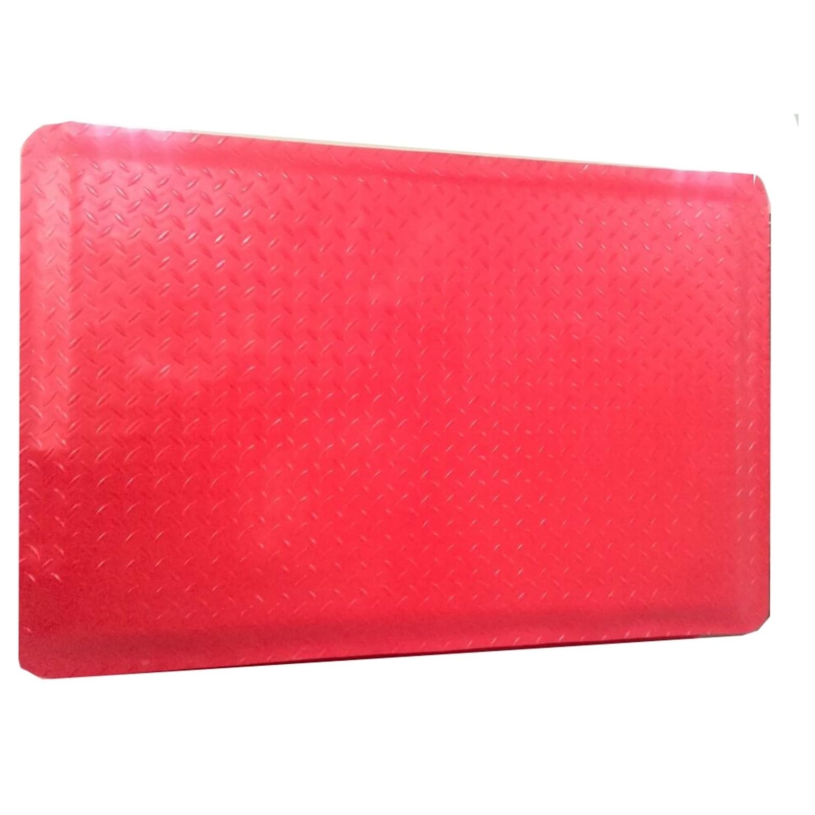 OWOHYG 25 Mm Anti-Fatigue Floor Mat,Heavy Duty Soft Sponge Ergonomic Mat,Non-Slip Waterproof Mats For Commercial Industrial Work,Customized.Red-50x80cm/20x32in