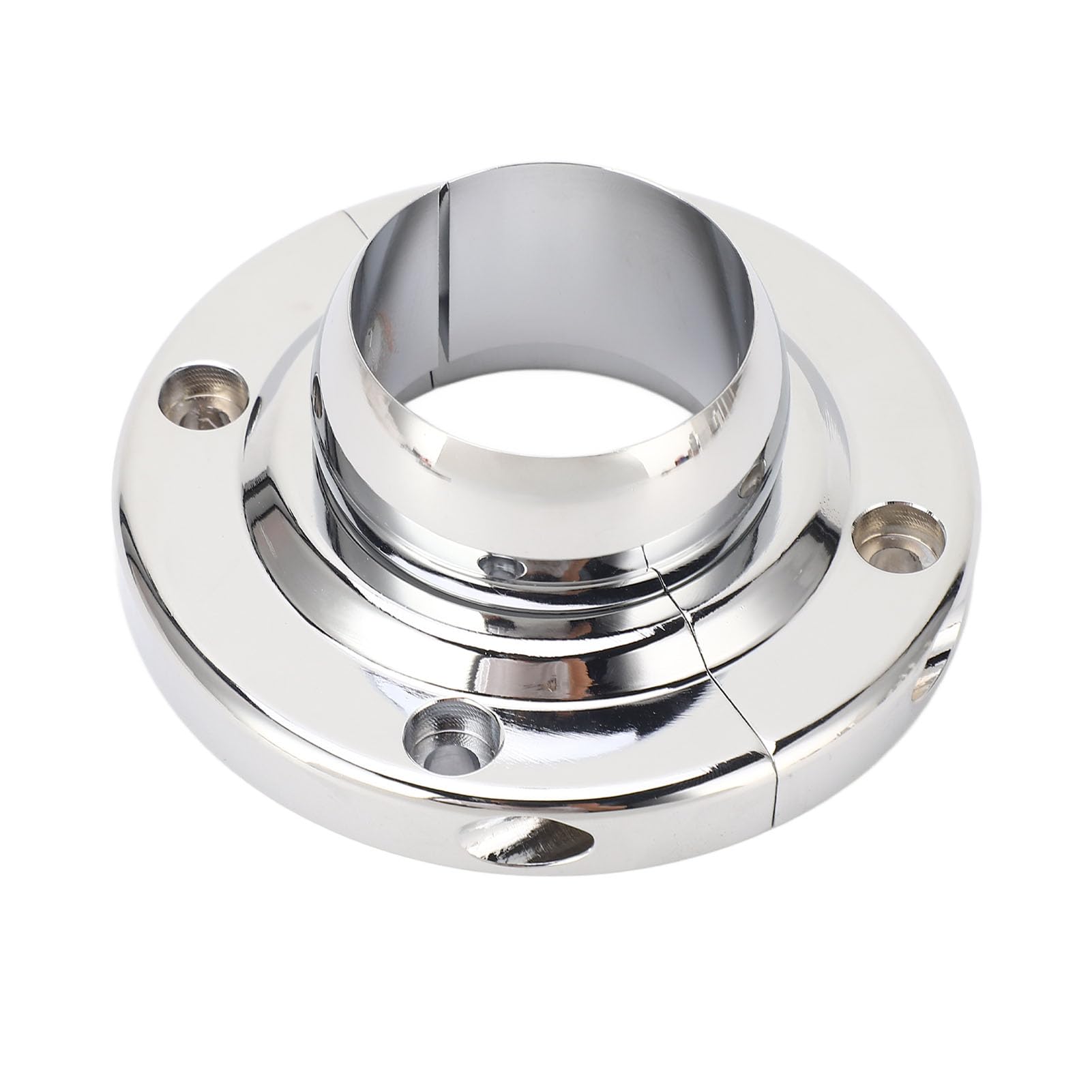 Steering Column Mount Bracket, Steering Column Mounting Parts, 2inch Steering Column Floor Mount Polished High Hardness Universal For Sbc Bbc 350 Engine