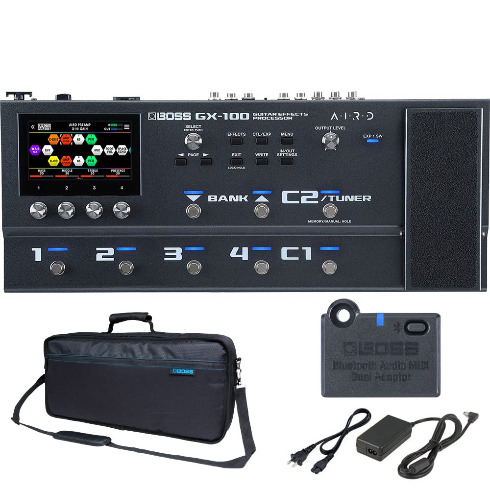 Amazon | BOSS GX-100 純正ケース&専用Bluetoothアダプターセット 