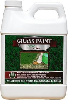 EnviroColor 4EG0032 851612002100 (1,000 Sq.Ft) 4Evergreen Grass & Turf Paint, Green, 1000 Square Feet
