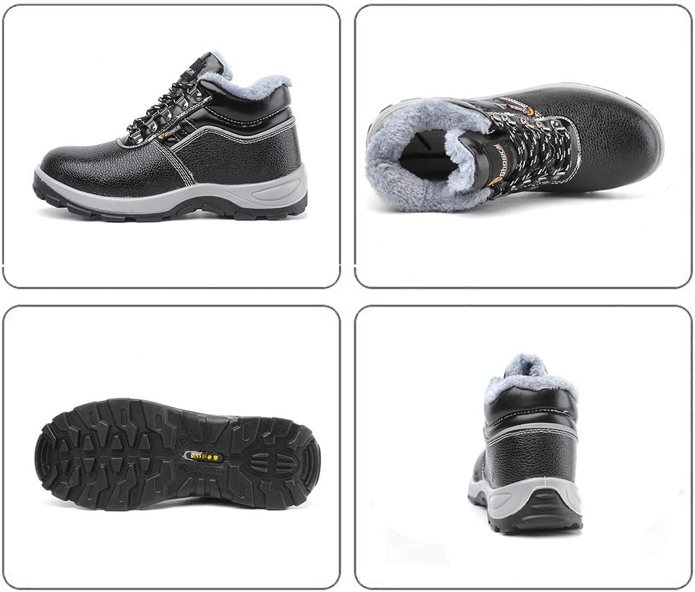 showcai Unisex کفش کار با انگشت پا صنعتی