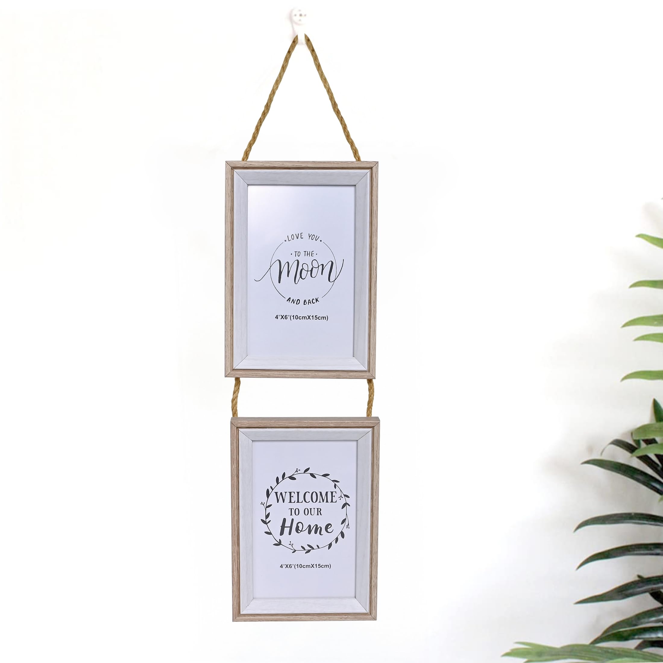 Cortina Gray Rotating Photo Frame - Display Memories -9