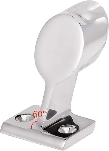 Miniatura 3 de NRC&XRC 316SS - Barandilla de mano, mano delantera izquierda de 60 para yate de barco marino de tubo 0D de 1 pulgada