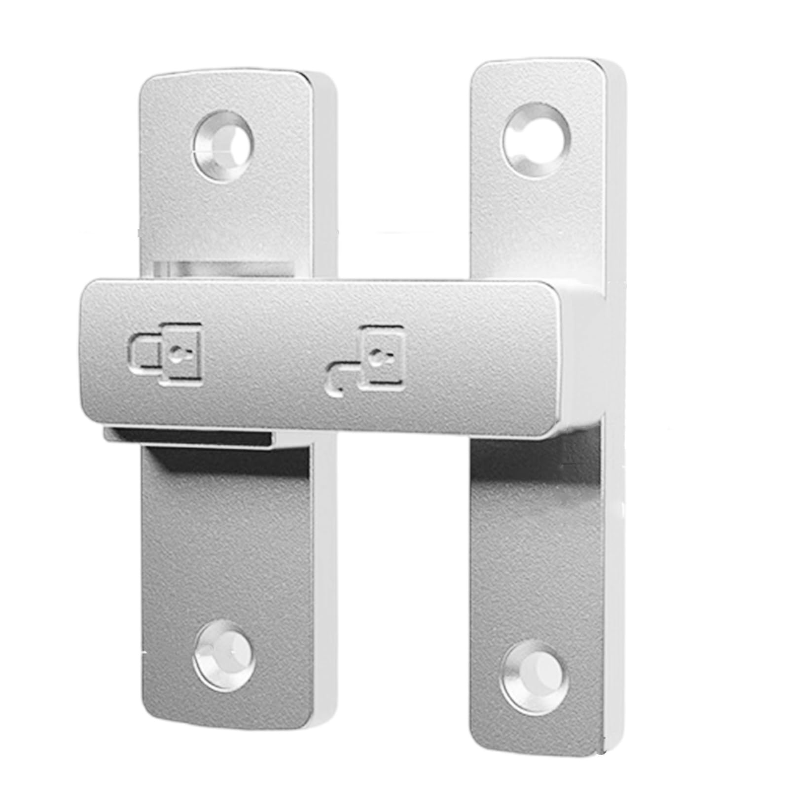 Tsophreniq Easy Installion Designs 180 Degree Door Latches for Extra Privacy in Hotel Offices Supplies and Garages Use Zines Alloy Door Bolts