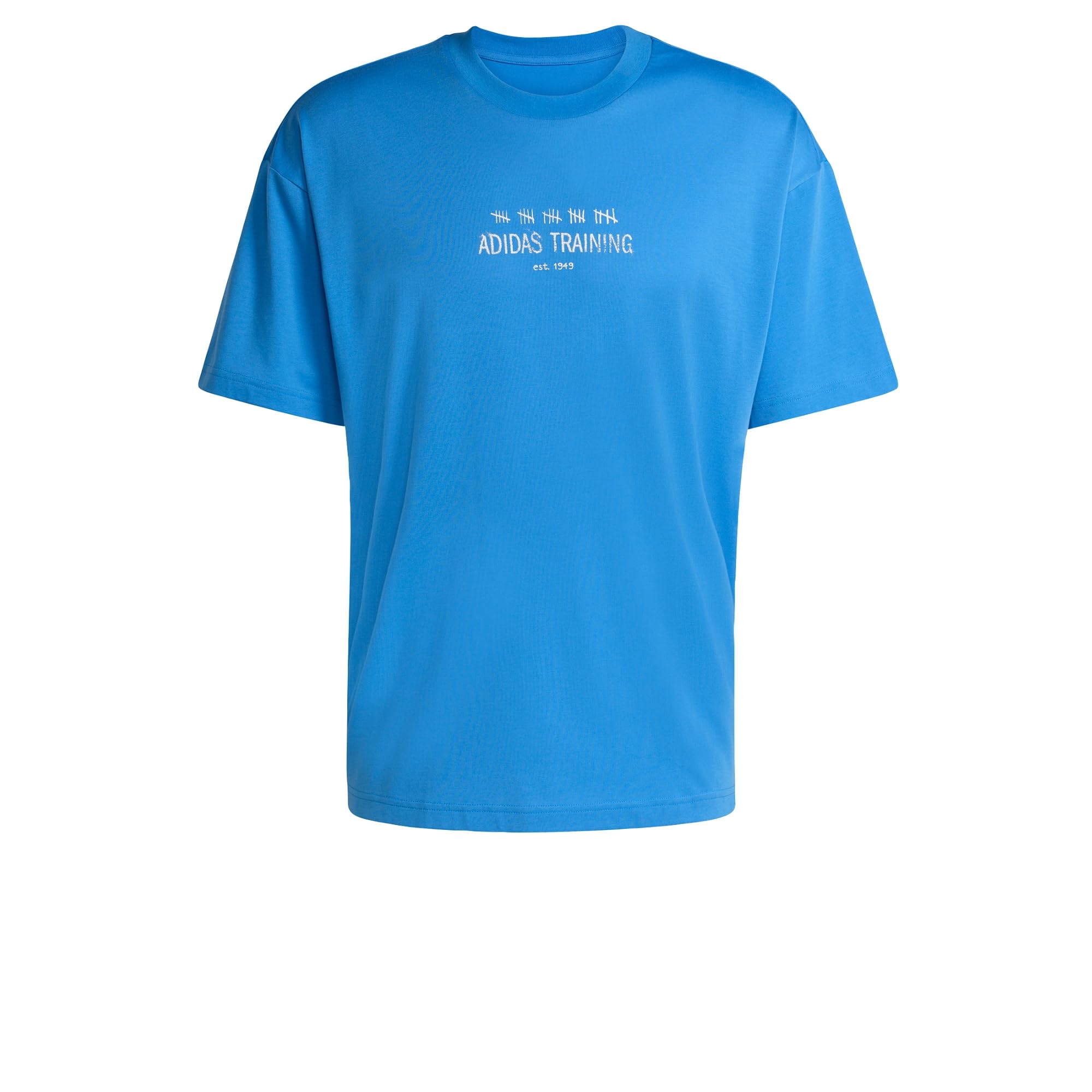 adidas Men's Climacool Power Training Graphic T-Shirt, ray Blue, XXL