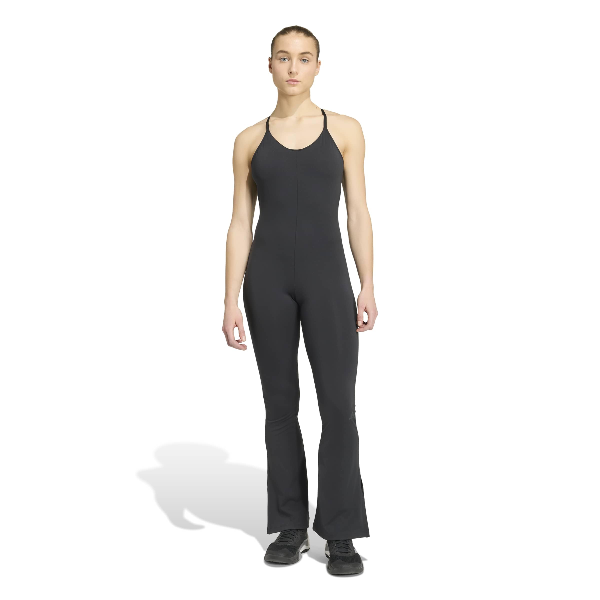 adidas Damen All Me Flare Onesie Trainingsanzug
