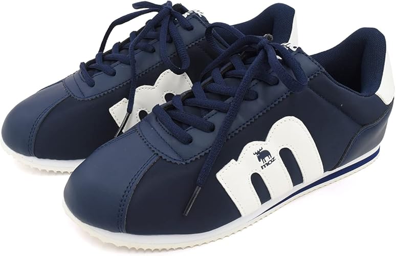 Amazon モズ スニーカー レディース 歩きやすい 軽量 シューズ レースアップ コートスニーカー 通学靴 通勤靴 カジュアル シンプル コーデ Moz モズ シューズ バッグ