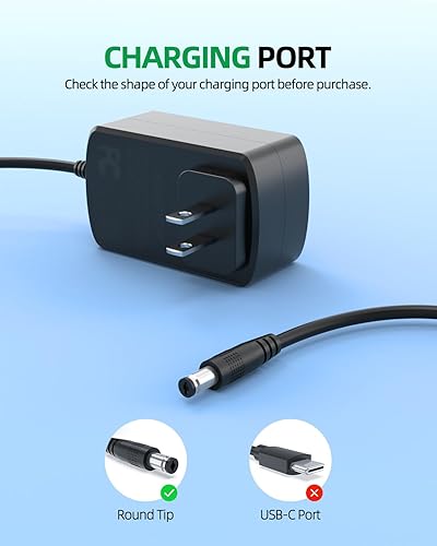 Miniatura 2 de Cargador de CA de repuesto para TOPPIN TPVC002 TPVC001 S2-S1, aspiradora inalámbrica de 2200 mAh, cable adaptador de corriente (no apto para batería