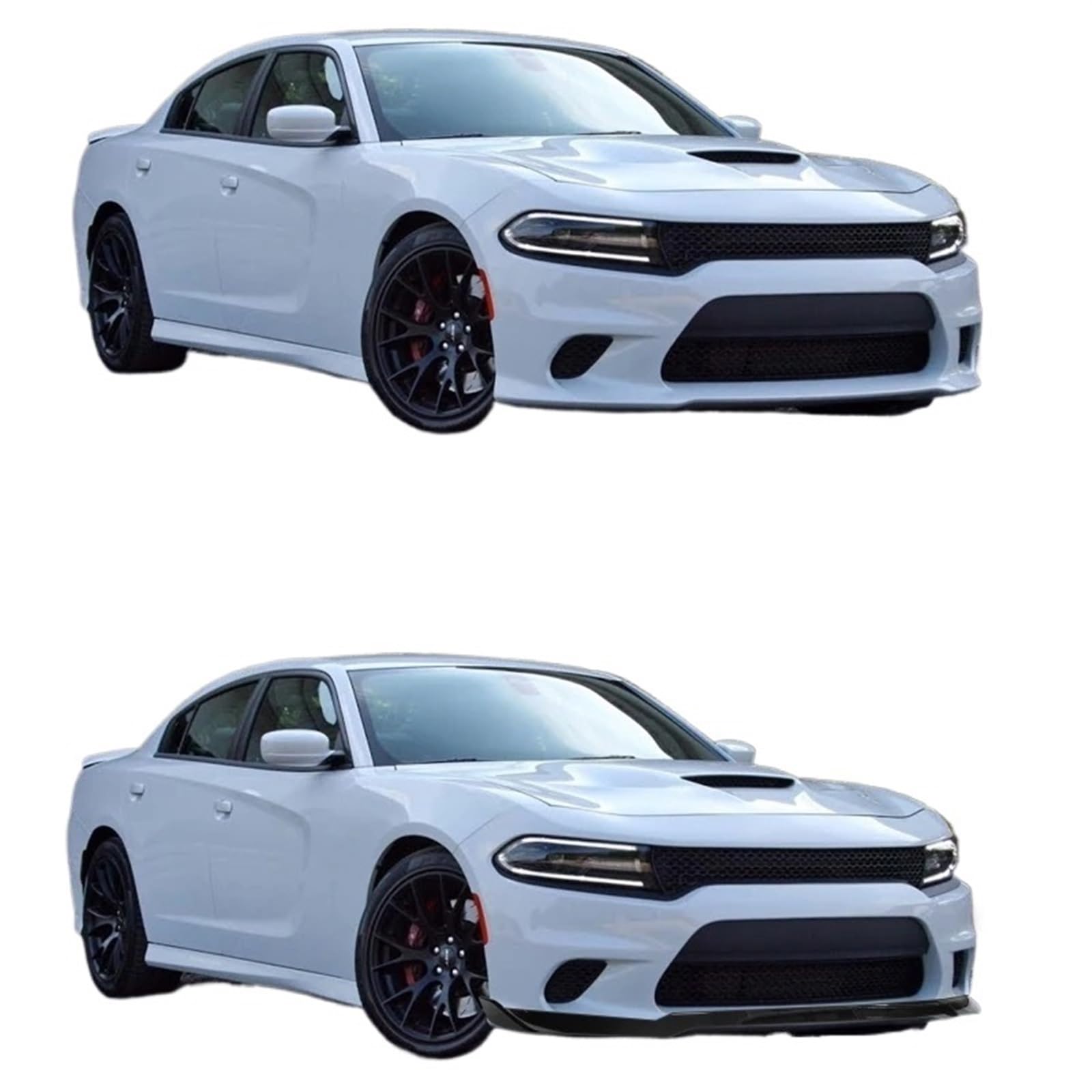 MCSTYEWR Przedni Zderzak Spoiler Kompatybilny z Dodge Charger SRT 2015-2020