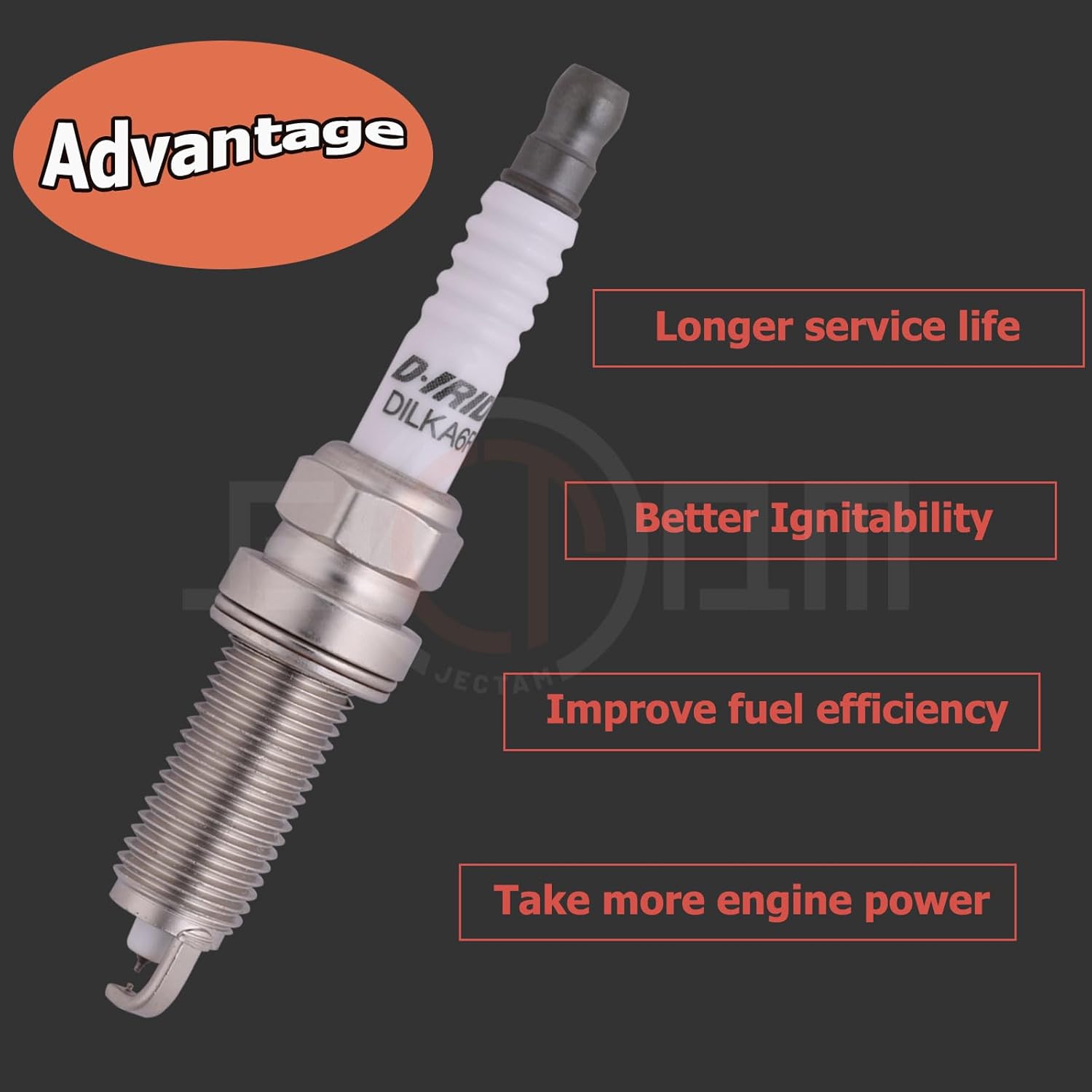 Automotive Replacement Spark Plugs 4 PCS FXE20HR11 Iridium Spark Plugs 22401-JD01B Compatible with TIIDA 2007-2012 Altima 2007-2016 Cube Micra Nv200 Rogue Sentra Versa