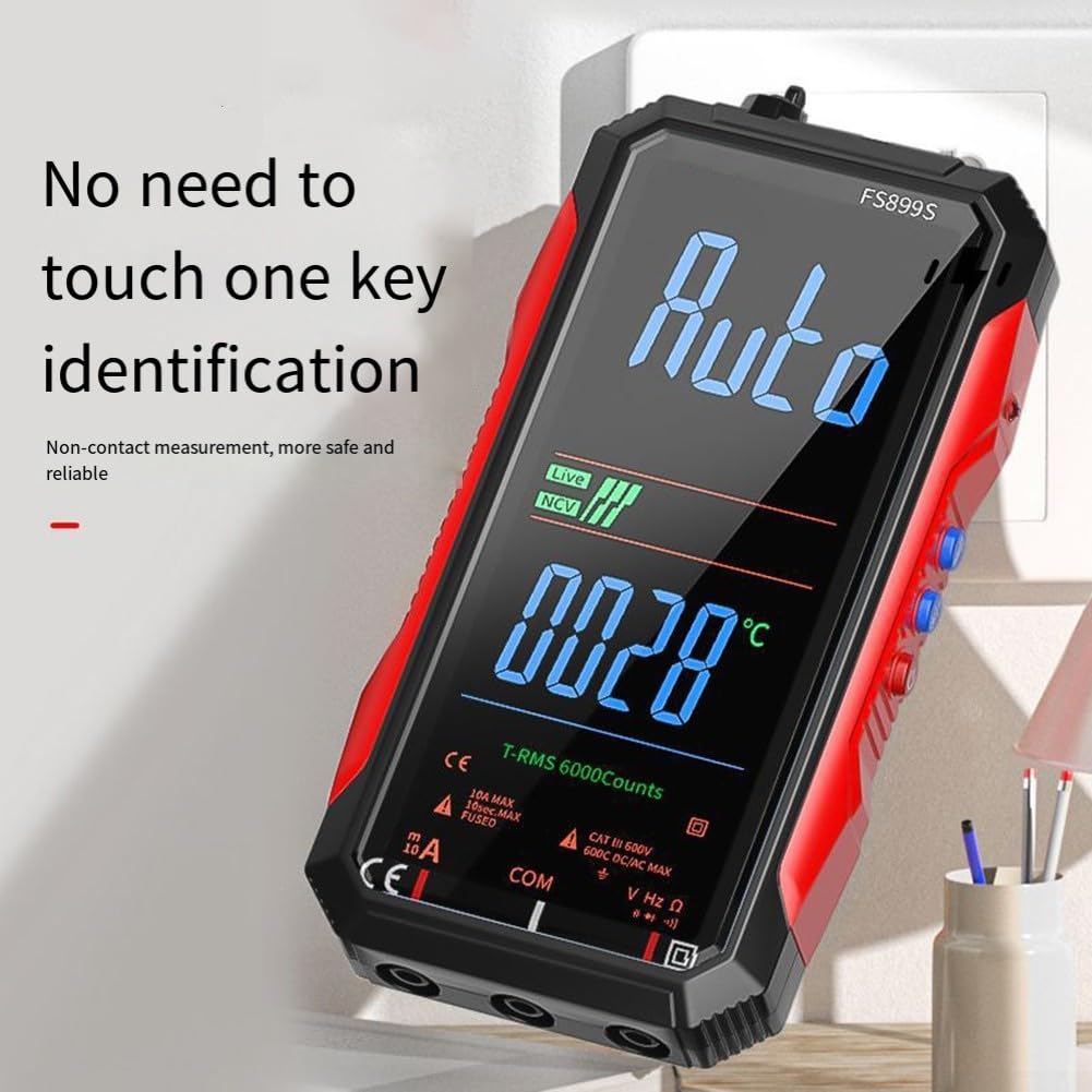 Multimetro Digitale Smart USB Ricaricabile Auto Range