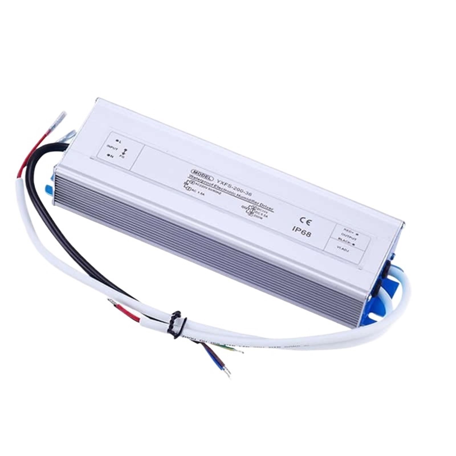 Nawilżacz ultradźwiękowy z regulowanym rozpylaczem, wodoodporny, zasilacz przełączający 200 W i 36 V, sześć głowic rozpylających płyta rozpylająca
