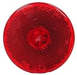 Peterson Manufacturing 143R Red 2.5" Round Clearance/Side Marker Light