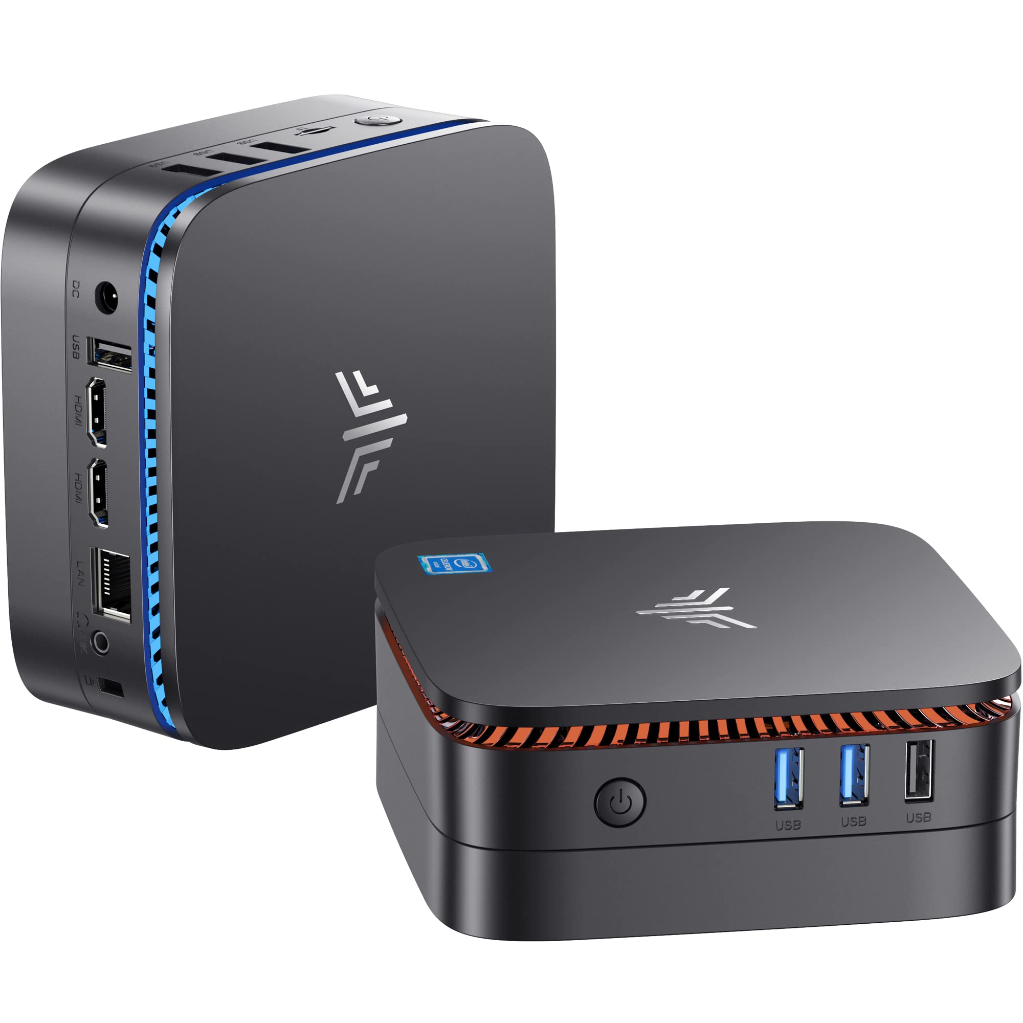NiPoGi Mini PC, Intel Celeron N5105 Mini Computer, 8GB DDR4