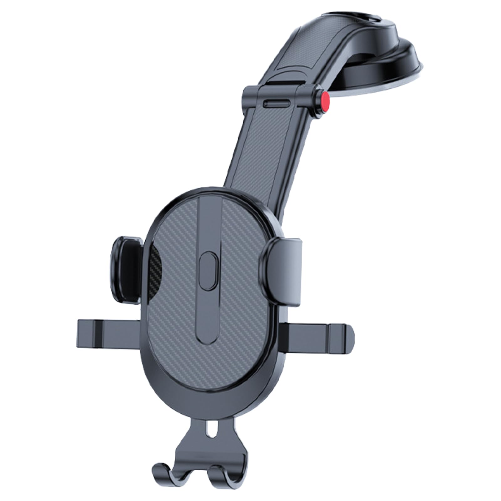 Maxtonser Car Phone Holder Dashboard Mount Cellphone Stand Auto Clamping 360 Degree Rotating Holder Suction Cup Automotive Cradles