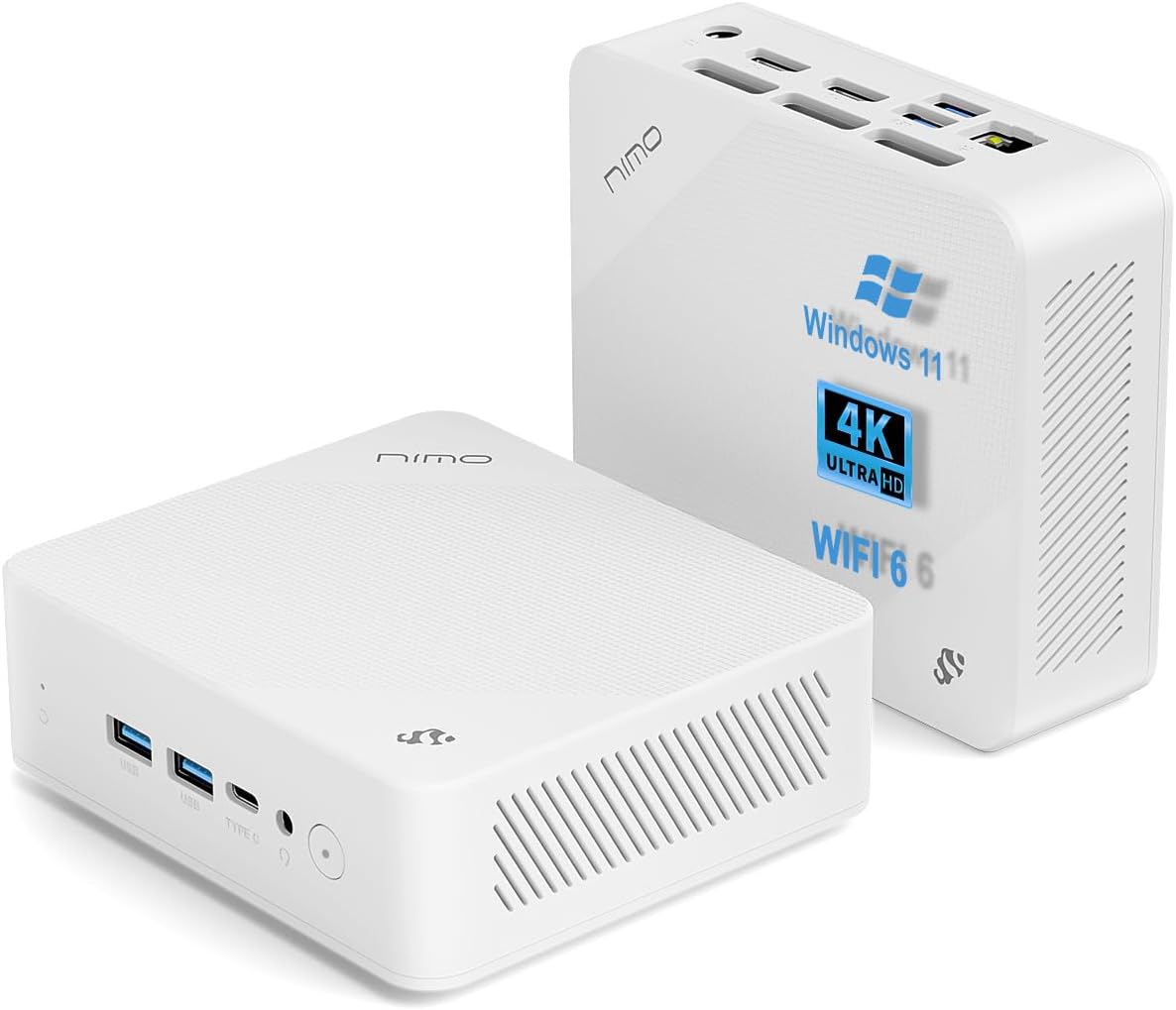 NIMO Mini-PC, 8GB RAM 512GB M.2 SSD Intel 12th Gen N100(Beat i3-1115G4) 4 Cores Desktop Mini PC, Support Upgrade Desktop PC Windows 11 Triple 4K HDMI USB3.2 BT5.2 WiFi 6 Students-Business Home Office NIMO Mini-PC, 8GB RAM 512GB M.2 SSD Intel 12th Gen N100(Beat i3-1115G4) 4 Cores Desktop Mini PC, Support Upgrade Desktop PC Windows 11 Triple 4K HDMI USB3.2 BT5.2 WiFi 6 Students-Business Home Office