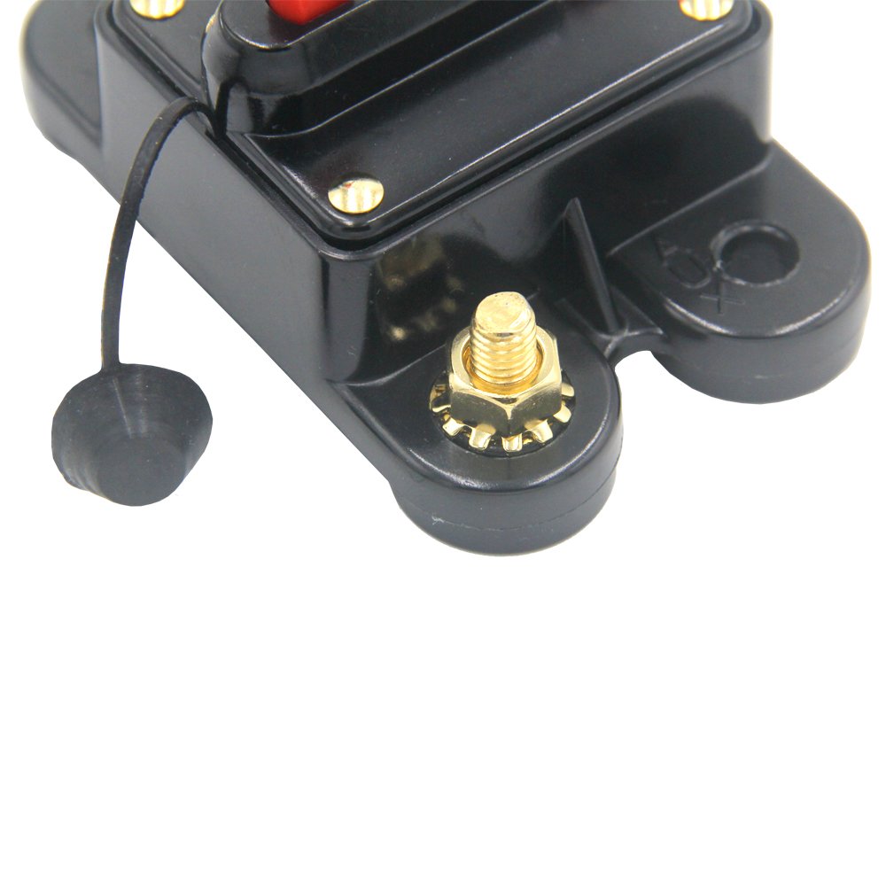 12V DC 50AMP Circuit Breaker Reset Car Auto Marine Stereo Audio - Foto 2