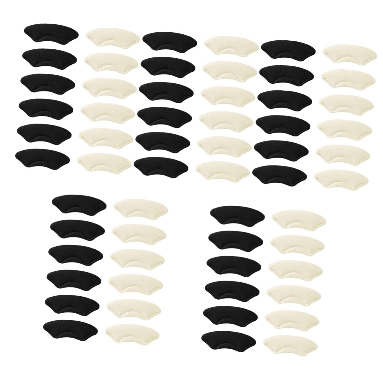 FRCOLOR 30paare Selbstklebende Fersenpolster Für Schuhe Unsichtbare Anti-reibung Einlagen Für Sneakers Weich Hautfarbe Für Damen Und Herren Schmerzen Und Blasen