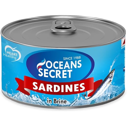 Oceans Secret Canned Sardines in Brine 180g Pack of 2