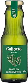 SUCO DE UVA BRANCO INTEGRAL GALIOTTO 1UN DE 300ML