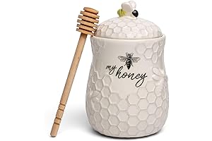 Young's Inc. Ceramic Honey Jar