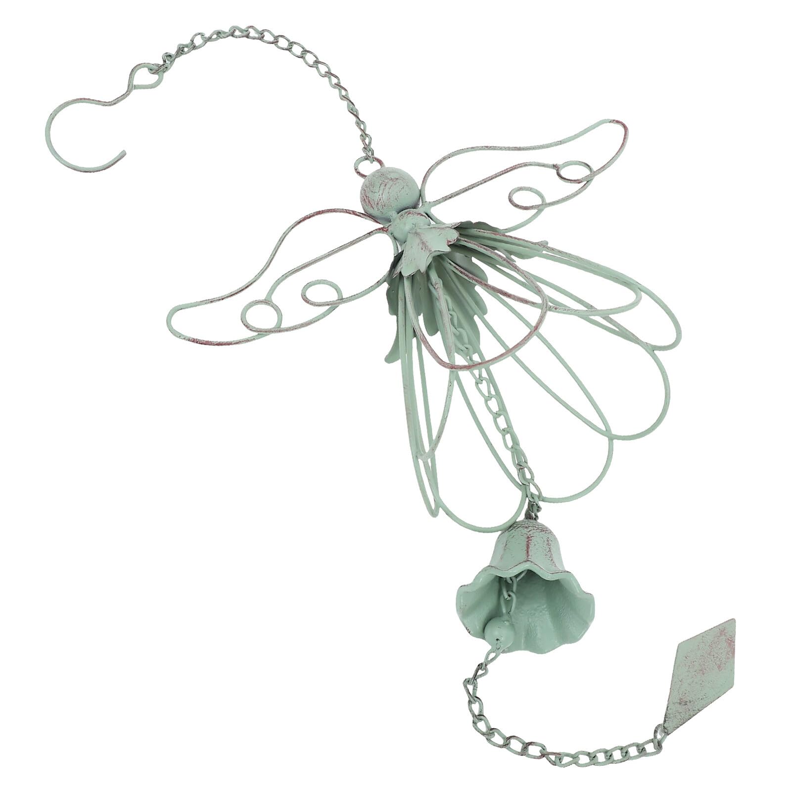 Cloche Suspendue Fer anti-rouille pour remplacer les sonnettes cassées du jardin et du patio