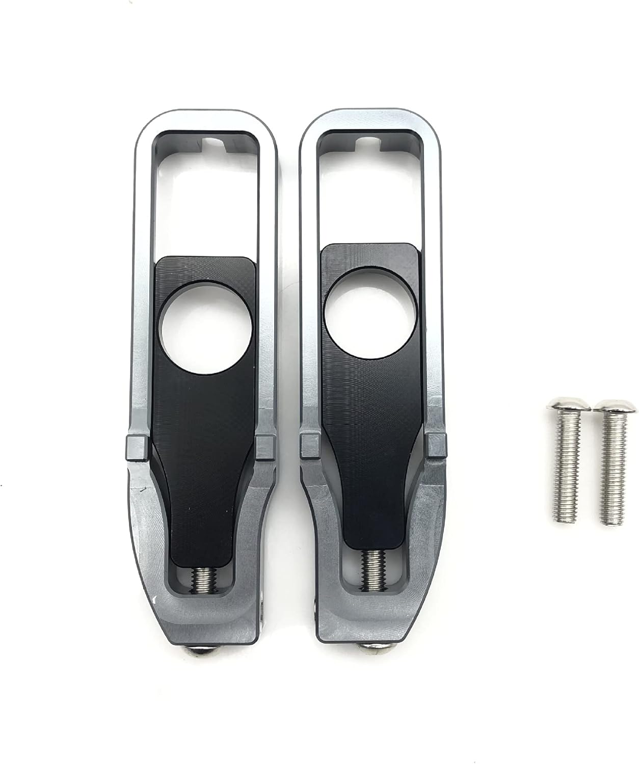 Motorcycle Parts Rear Wheel Axle Blocks Chain Adjusters Tensioners For YAMAHA YZF R6 YZF-R6 RJ27 2019-2023 (Blue)