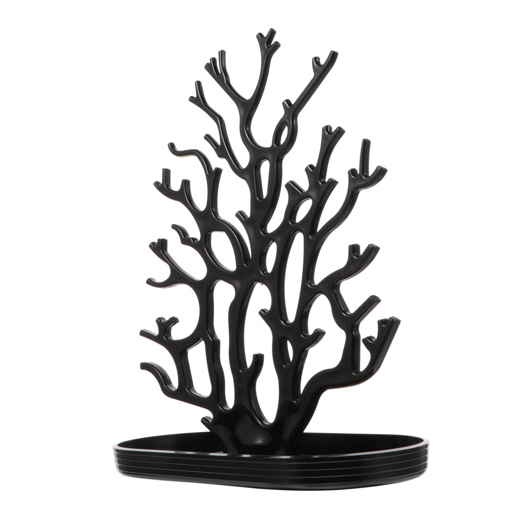 BESPORTBLE 1Pc Creative Coral Jewelry Display Rack Durable Jewelry Storage Holder for Rings Necklaces Earrings Elegant Design for Home Retail Use Material Capacity Display