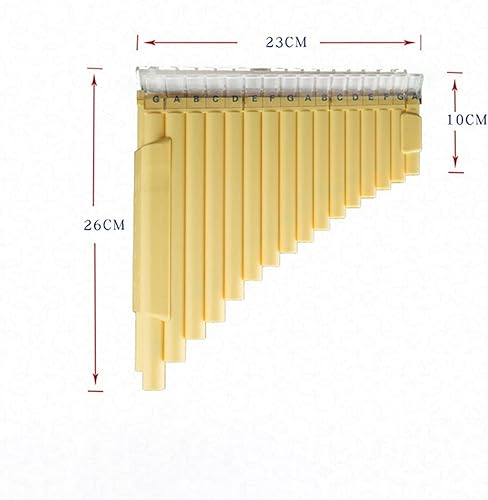 Miniatura 5 de PanPipes Woodwind Instrument Doce Well-Templado Flauta de doble sartén