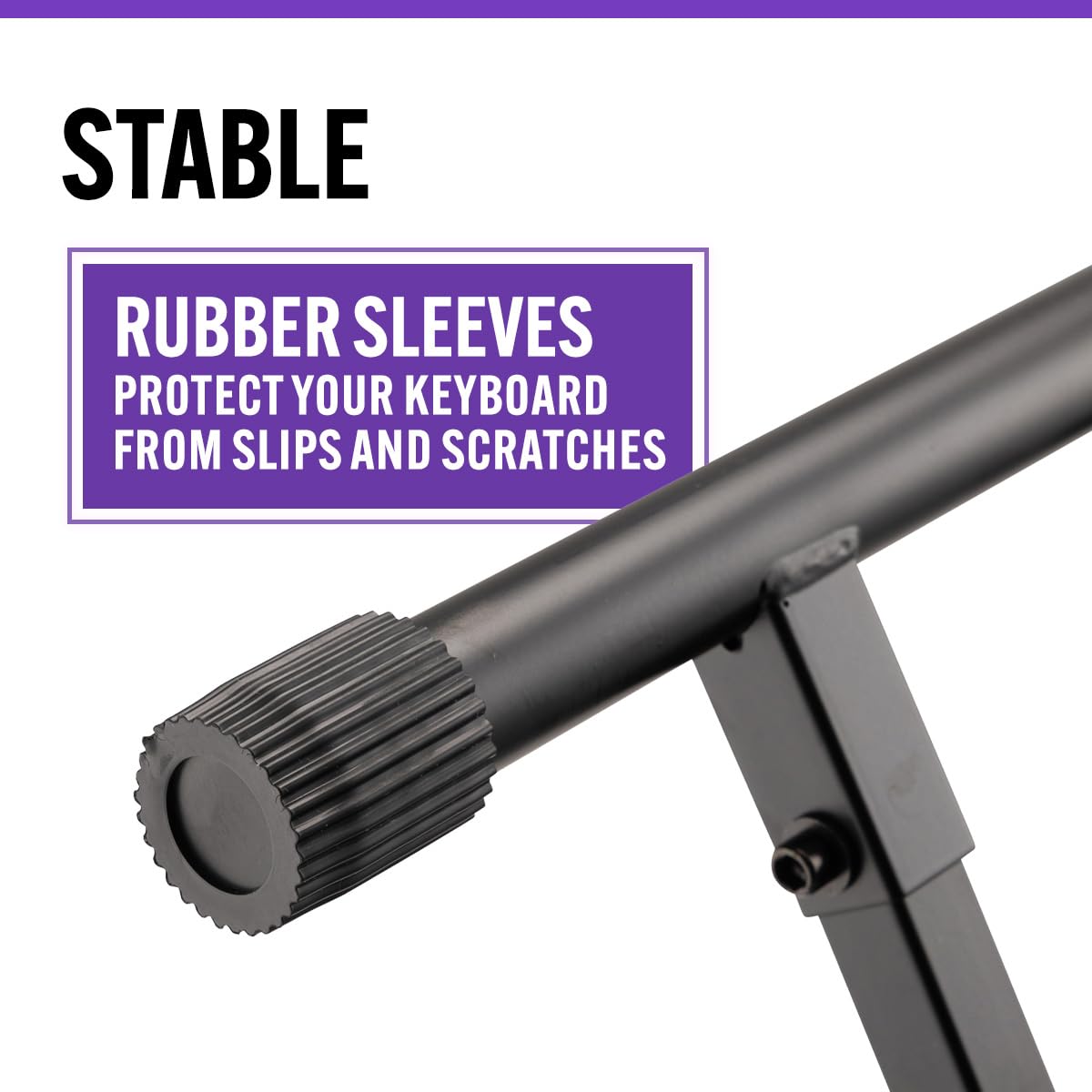 Amazon.com: On-Stage KS8191XX Double-X Bullet Nose Keyboard Stand