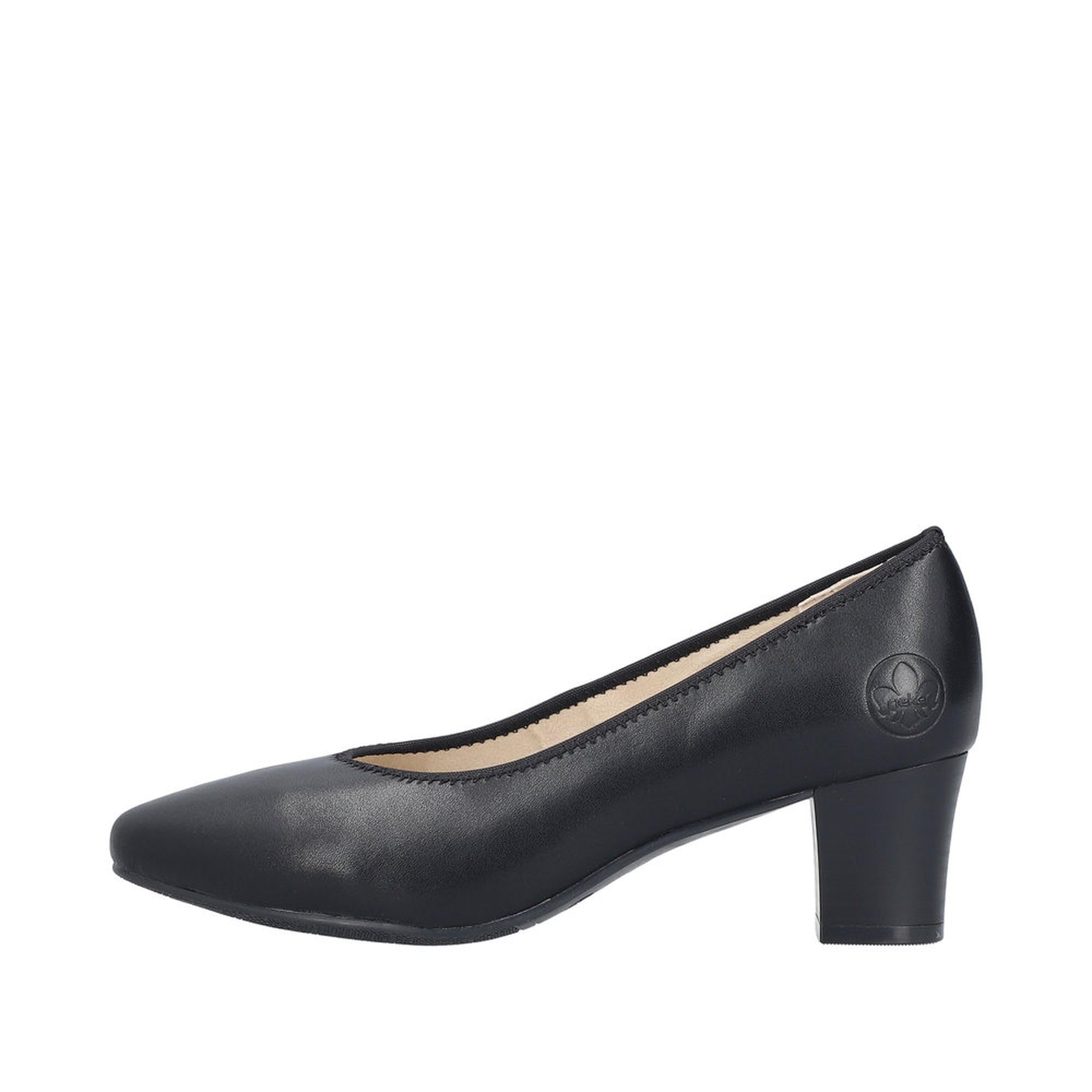 Rieker Damen Pumps mit runder Zehenform und Blockabsatz 44650