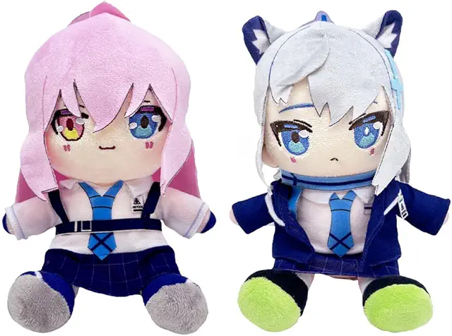 Hayami Hiro Blue Archive Takanashi Hoshino Furry Plush Pillow 20cm